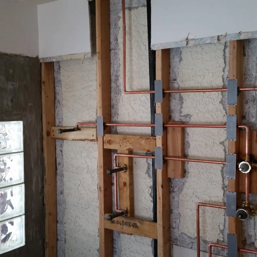 Copper pipe installation for Burst Pipe Repair in Carrollton